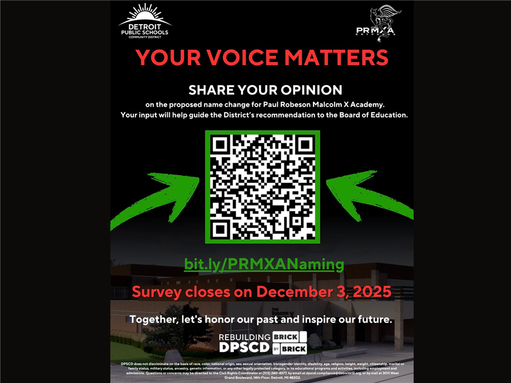  QR Code for PRMXA parents to link to survey